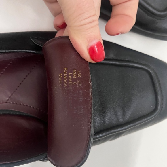 Franco Sarto black leather loafers - Picture 3 of 4